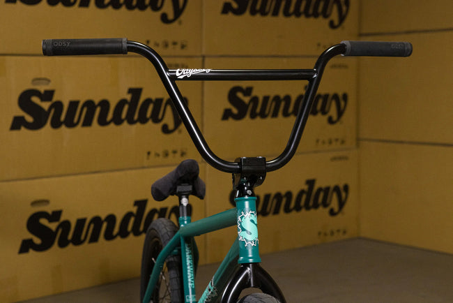 Sunday Darkwave Broc Raiford Authentic LHD 21"TT BMX Freestyle Bike-Matte Pine Green - 2