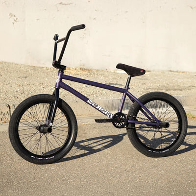Sunday Darkwave Broc Raiford Authentic RHD 21"TT BMX Freestyle Bike-Matte Midnight Purple