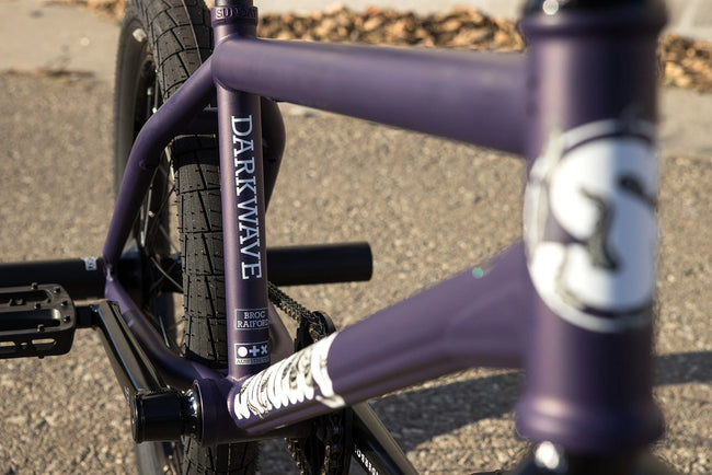 Sunday Darkwave Broc Raiford Authentic RHD 21"TT BMX Freestyle Bike-Matte Midnight Purple - 6