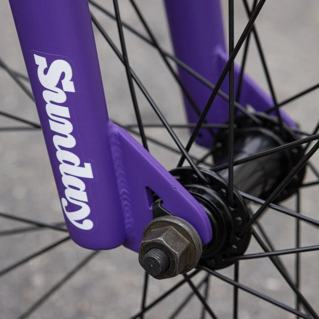 Sunday Forecaster 20.75&quot;TT BMX Freestyle Bike-Matte Grape Soda - 10