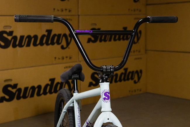 Sunday Forecaster LHD 21"TT BMX Bike-Broc Raiford Signature-Gloss Sky Blue - 2