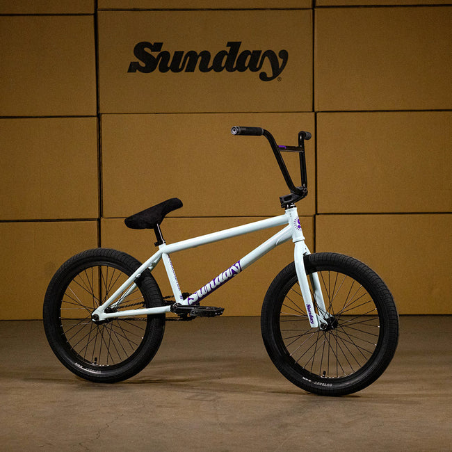 Sunday Forecaster RHD 21"TT BMX Bike-Broc Raiford Signature-Gloss Sky Blue - 1