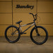 Sunday Model C 24" BMX Freestyle Bike 22"TT-Chrome - 1