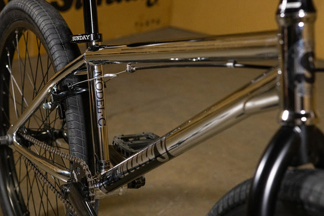 Sunday Model C 24" BMX Freestyle Bike 22"TT-Chrome - 3