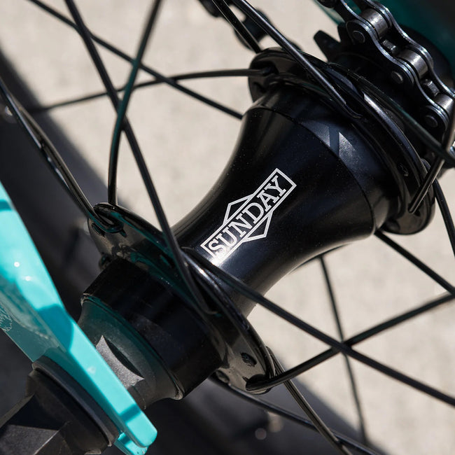 Sunday Primer 16&quot; BMX Freestyle Bike-Gloss Turquoise - 13