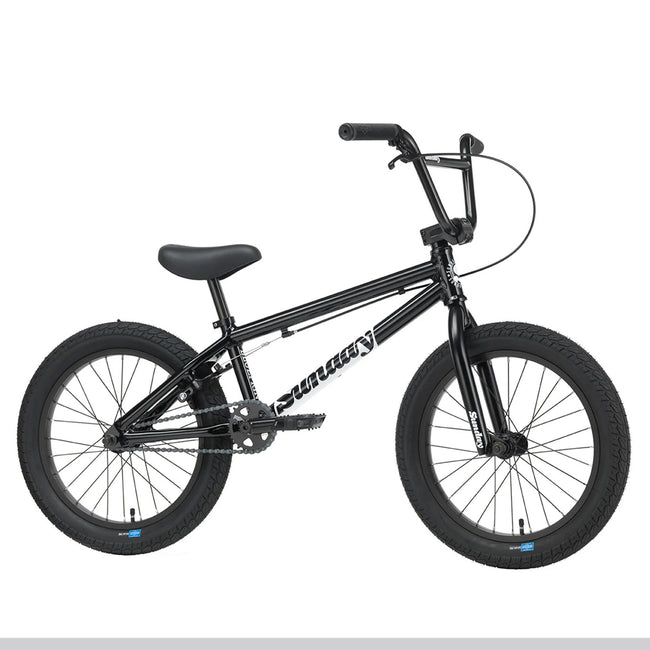 Sunday Primer 18" Alloy BMX Freestyle Bike-Gloss Black - 1