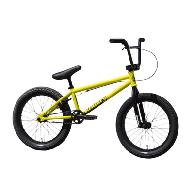 Sunday Primer 18" BMX Freestyle Bike-Gloss Bright Yellow