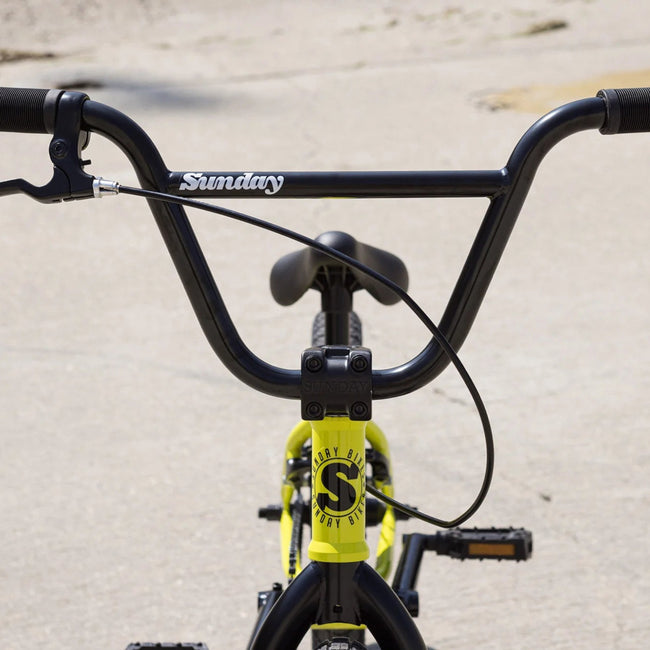 Sunday Primer 18&quot; BMX Freestyle Bike-Gloss Bright Yellow - 2