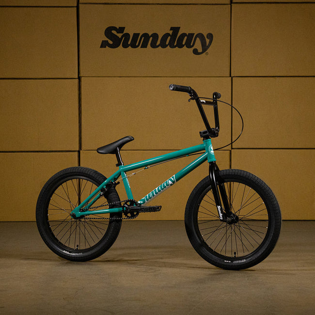 Sunday Primer 20"TT BMX Freestyle Bike-Gloss Billiard Green - 1