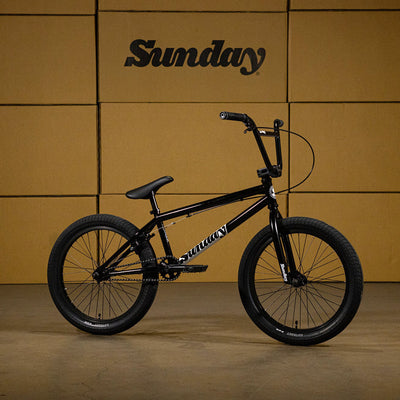 Sunday Primer 20"TT BMX Freestyle Bike-Gloss Black