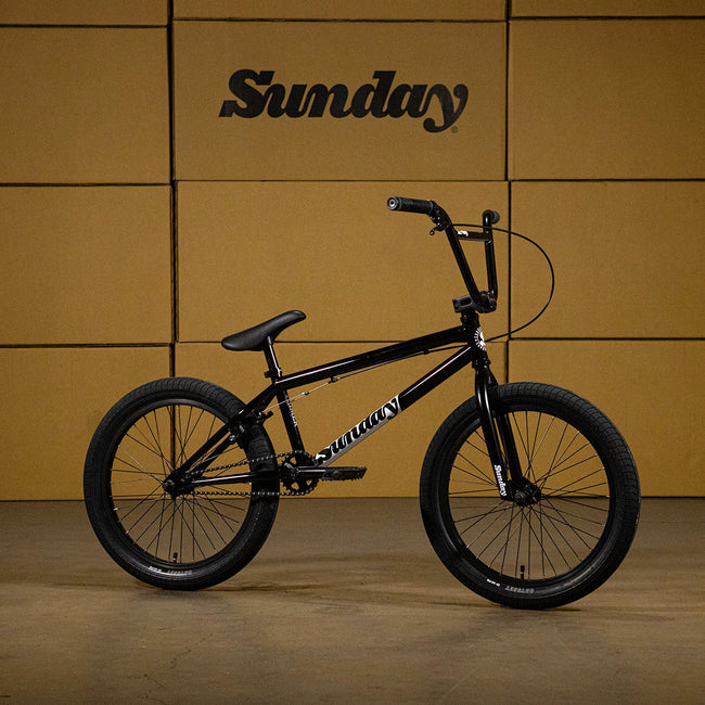 Sunday Primer 20"TT BMX Freestyle Bike-Gloss Black - 1