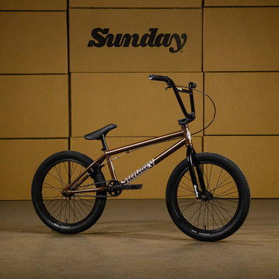 Sunday Primer 21"TT BMX Freestyle Bike-Matte Dark Brown
