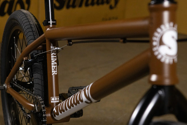 Sunday Primer 21"TT BMX Freestyle Bike-Matte Dark Brown - 3