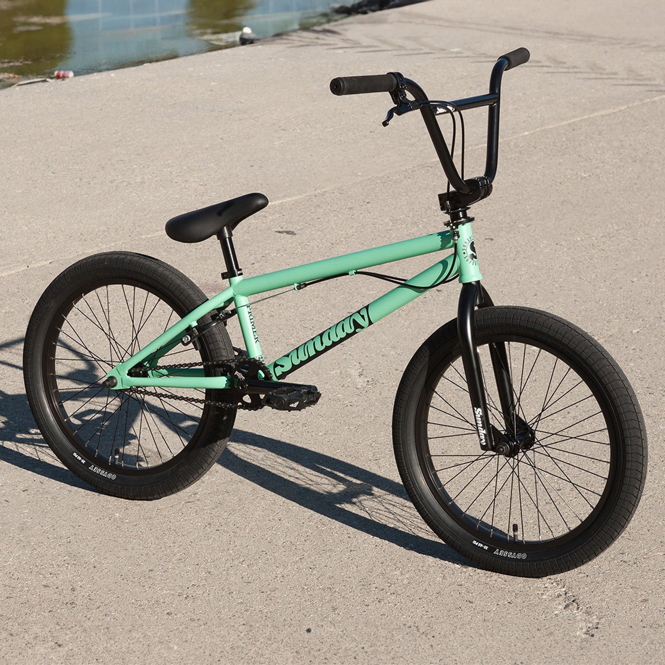 Sunday Primer Park 20.5inTT BMX Freestyle Bike-Matte Toothpaste