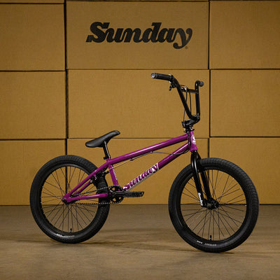 Sunday Primer Park 20.5"TT BMX Freestyle Bike-Gloss Berry