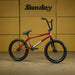 Sunday Silvawave 21"TT BMX Freestyle Bike-Brett Silva Signature-Gloss Dark Brick Red - 1