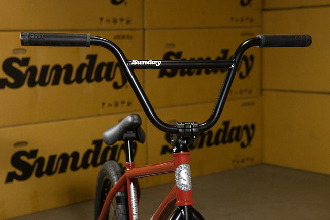 Sunday Silvawave 21"TT BMX Freestyle Bike-Brett Silva Signature-Gloss Dark Brick Red - 2