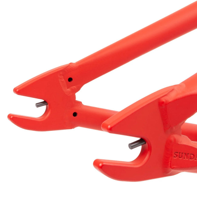 Sunday Soundwave V3 BMX Freestyle Frame-Matte Fire Engine Red – J&R ...