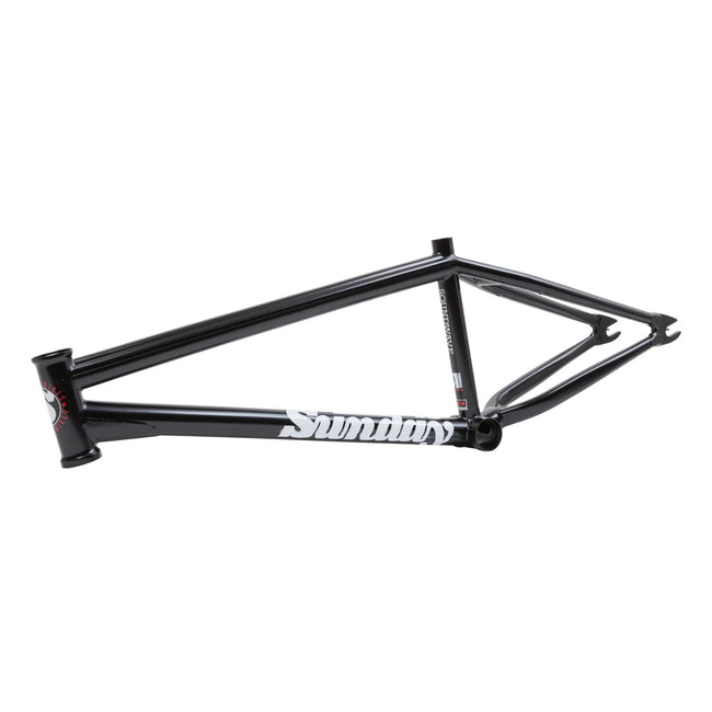 Sunday SoundwaveV3 BMX Freestyle Frame-Rustproof Black-White-Red – J&R ...