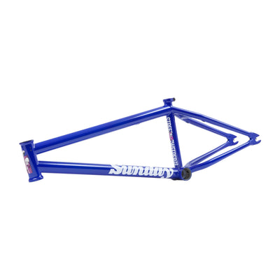 Sunday Street Sweeper BMX Freestyle Frame-Gloss Metallic Blue