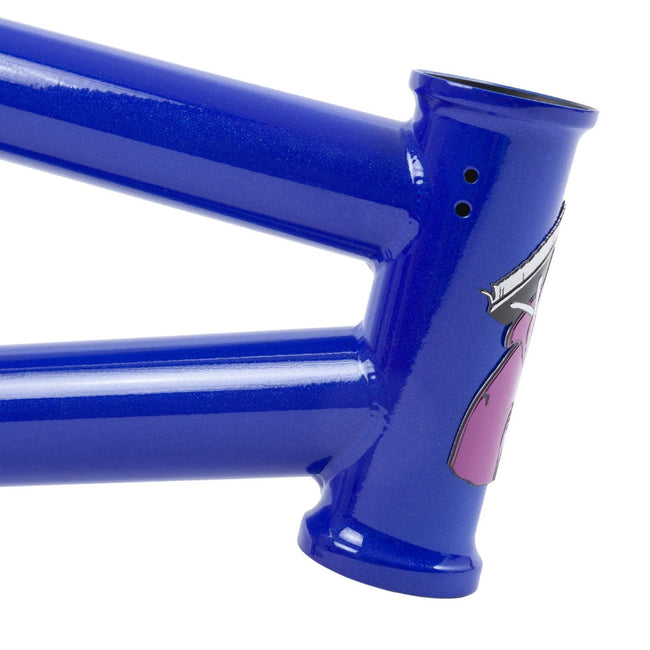 Sunday Street Sweeper BMX Freestyle Frame-Gloss Metallic Blue - 2