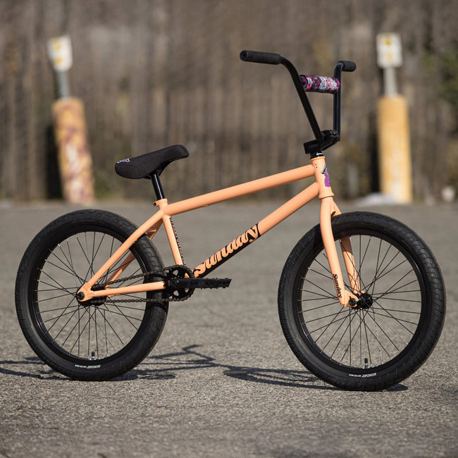 Sunday Street Sweeper LHD 20.75&quot;TT BMX Freestyle Bike-Jake Seely Signature-Matte Peach - 1