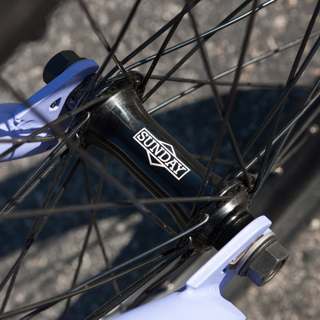 Sunday Street Sweeper RHD 20.75&quot;TT BMX Freestyle Bike-Jake Seely Signature-Matte Blue Lavender - 12