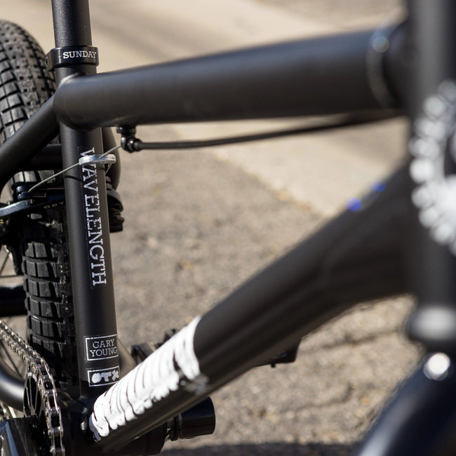 Sunday Wavelength 21&quot;TT RHD/LHD BMX Freestyle Bike-Gary Young Signature-Matte Black - 7