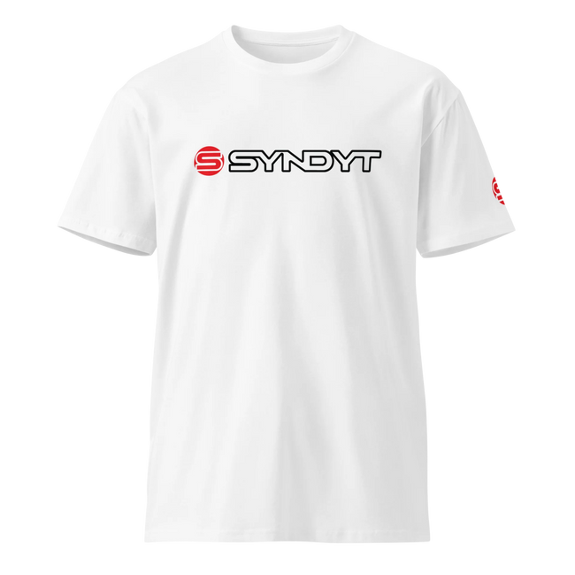 Syndyt Logo Short Sleeve T-Shirt-White - 1