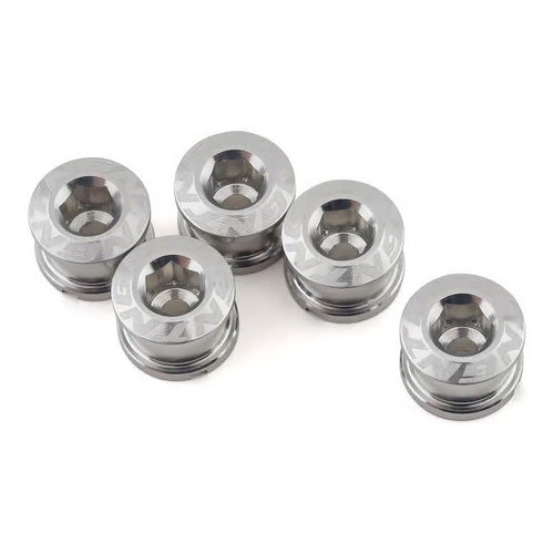 Tangent Chromoly Chainring Bolts-Silver - 1