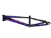 Tangent Rift Disc ESD20 BMX Race Frame-Gloss Black/Purple-Purple Decals - 3
