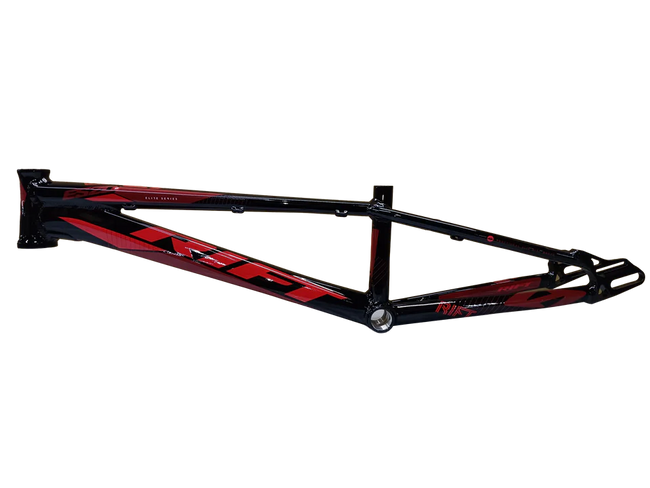 Tangent Rift Disc ESD20 BMX Race Frame-Gloss Black/Red-Red Decals - 3