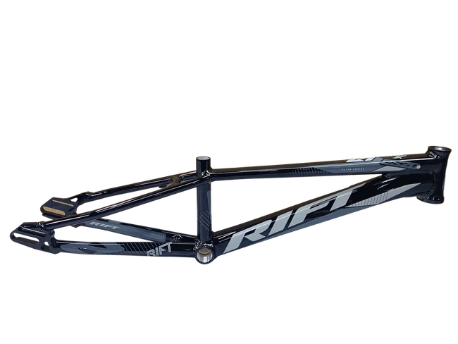 Tangent Rift Disc ESD20 BMX Race Frame-Gloss Black/Grey-Grey Decals - 3