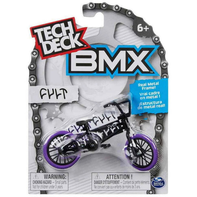 Tech Deck BMX Finger Bike-Cult-Purple - 1