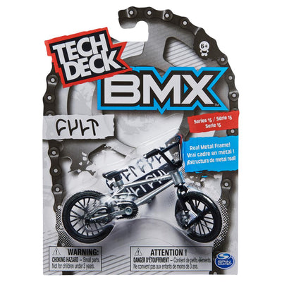 Tech Deck BMX Finger Bike-Cult-Silver