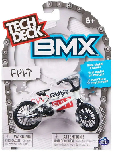 Tech Deck BMX Finger Bike Series-Cult-White