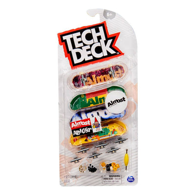 Tech Deck Ultra DLX Fingerboard 4-Pack-Almost Skateboards