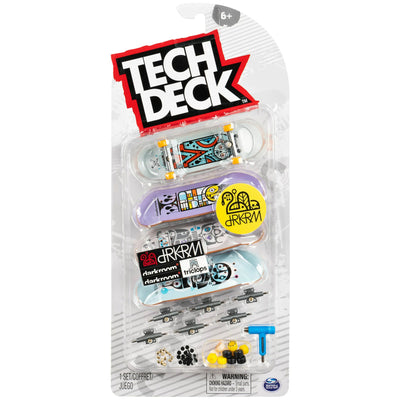 Tech Deck Ultra DLX Fingerboard 4-Pack-Drkrm