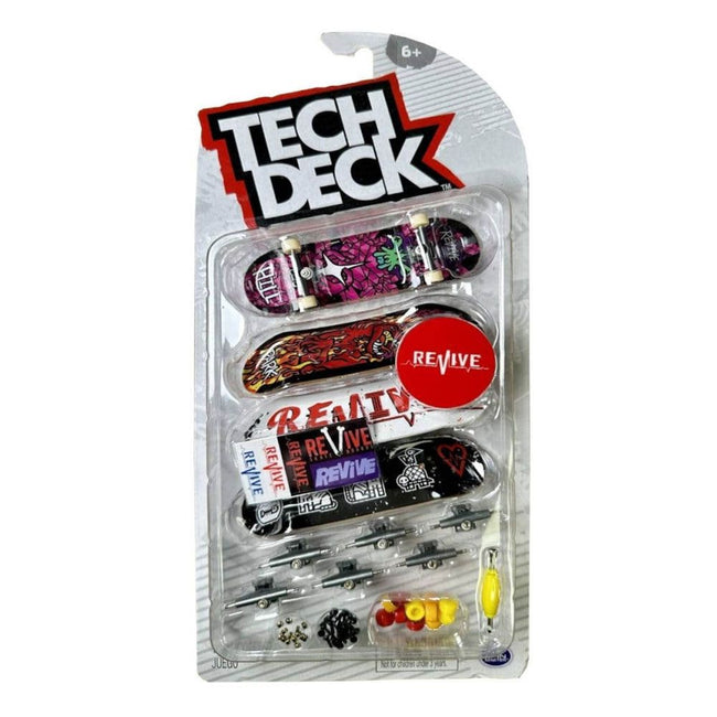 Tech Deck Ultra DLX Fingerboard 4-Pack-ReVive - 1