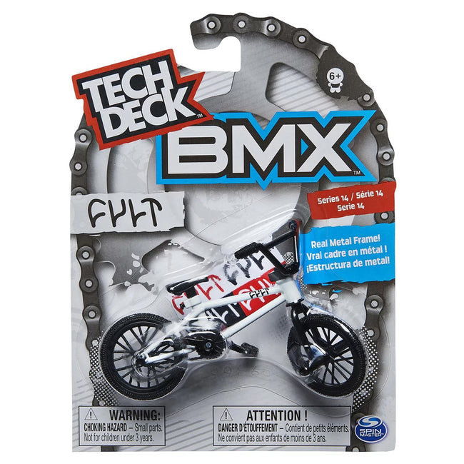 Tech Deck BMX Finger Bike Series 14-Cult-White - 1