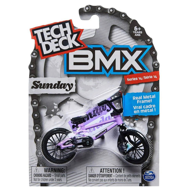 Tech Deck BMX Finger Bike Series 14-Sunday-Lavender - 1