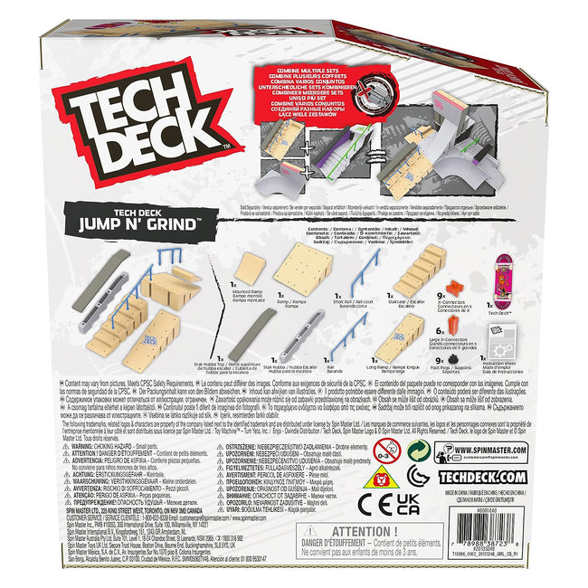 Tech Deck Jump N&#39; Grind Park Creator-Toy Machine - 2