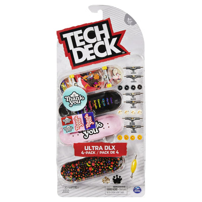Tech Deck Ultra DLX Fingerboard 4 Pack-Thank You