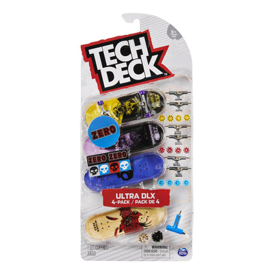 Tech Deck Ultra DLX Fingerboard 4 Pack-Zero