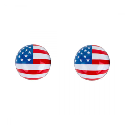 Trik Topz USA Flag Schrader Valve Cap