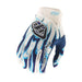 Troy Lee Designs Air BMX Race Gloves-Torched White/Blue - 1