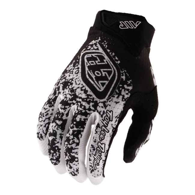 Troy Lee Designs Air BMX Race Gloves-Sever Black/White - 1