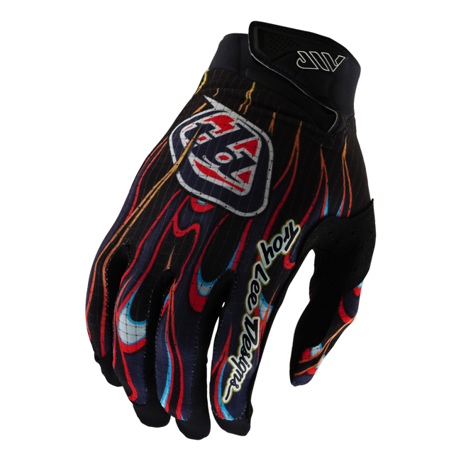 Troy Lee Designs Air BMX Race Gloves-Torched Black/Red - 1