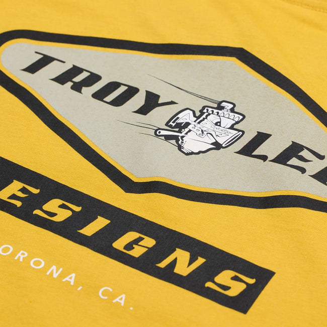 Troy Lee Designs Carb SS T-Shirt-Gold - 6