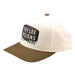 Troy Lee Designs Curved Stamp Snapback Hat-OSFM-Vintage White/Olive - 1